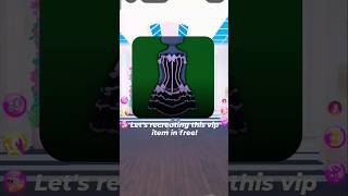 Recreating this vip item in dress to impress pt5roblox dti dresstoimpress dresstoimpresshacks [upl. by Nnav]