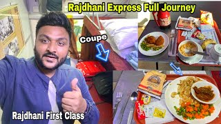 Rajdhani Express First Class Coupe Food Review  Howrah to New Delhi  Indian Railways  Irctc Food [upl. by Landes]