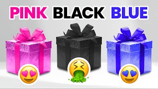 Choose Your Gift 🎁 Pink Black or Blue 💗🖤💙 [upl. by Ymiaj104]