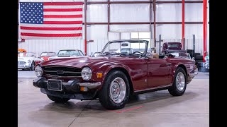 1975 Triumph TR6 For Sale  Walk Around [upl. by Antonie587]