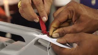 Closing of Poll amp Sealing of EVMs [upl. by Mcfadden]