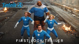 Fantastic Four First Steps First Look Trailer [upl. by Sandler124]