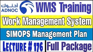 SIMOPS Management Plan as per ADNOC WMS  Lecture  176 [upl. by Silvain61]