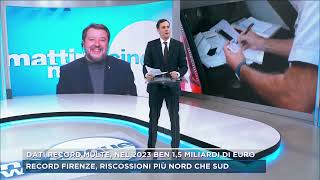 MATTEO SALVINI A MATTINO CINQUE CANALE 5 21022024 [upl. by Irahcaz]