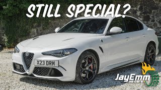 DRIVEN Is The Alfa Romeo Giulia Quadrifoglio Still As Special As Ever [upl. by Demaggio200]