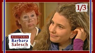 Wahnsinnig Sophie 14 zieht Autoschlüssel während Fahrt raus  Richterin Barbara Salesch  SAT1 [upl. by Llenil]