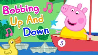 Peppa Pig  The Bobbing Up and Down Song Official Music Video [upl. by Secunda]