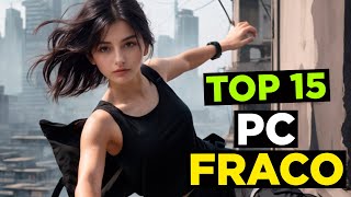 15 MELHORES JOGOS PARA PC FRACO SEM PLACA DE VÍDEO 🎮 [upl. by Merc846]