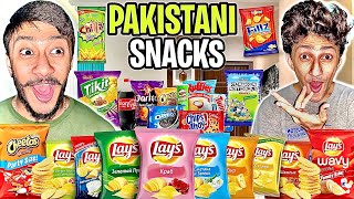 First Time Trying Pakistani Snacks  DO ANARI [upl. by Gabor3]