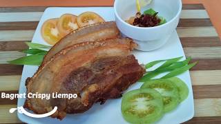 Bagnet Recipe  Crispy Pork Liempo  Cessnini TV [upl. by Airdnaid]