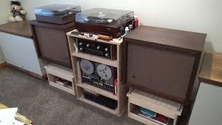 JBL C38 quotBaronquot Speaker RepairRestorationReVeneer Part 2  Wrapping Things Up [upl. by Ahsiemac]