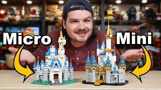 LEGO Mini Disney Castle 40478 Review amp Comparison New Fall 2021 Sets [upl. by Yliah]