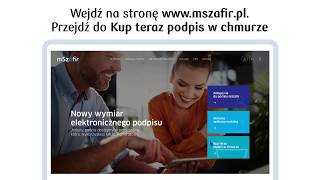 Jak kupić jednorazowy epodpis mSzafir  PKO Bank Polski [upl. by Merkley]