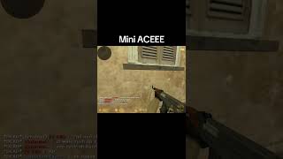 Another Mini ACE 1v3 in 5v5 Mix counterstrike cs16 shorts [upl. by Ecinhoj]