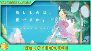 Sagashi Mono wa Natsu Desu Ka 100 Achievement Walkthrough Xbox  58 Minutes [upl. by Ojytteb30]