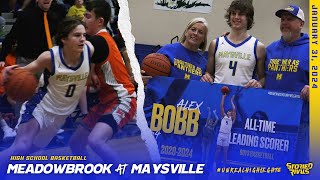 Bobb Breaks Maysvilles Career Scoring Record with 40point Night 🏀 [upl. by Anirazc]