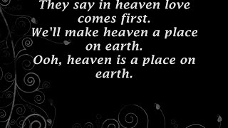 Belinda Carlisle  Heaven Is a Place on Earth Lyrics [upl. by Acnairb]