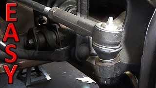 How to Change Tie Rods inner and outer tie rod ends [upl. by Anelrahc]