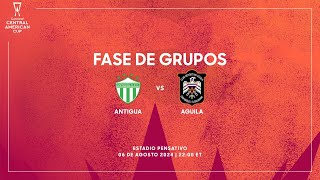 Antigua vs Águila  Copa Centroamericana Concacaf 2024 [upl. by Rosaleen]