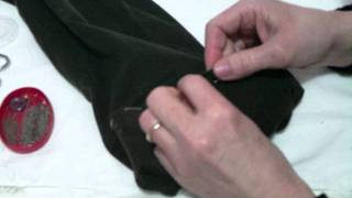 come accorciare lorlo ad un pantalone  tutorial [upl. by Morrison175]