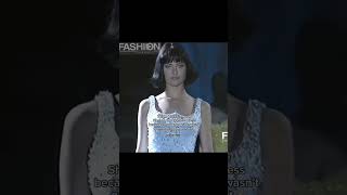 fashion gigigorgeous runway gigihadidstyle model catwalk fashionshow gigihadid missuniverse [upl. by Ardnaid]