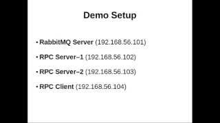 OpenStack Oslo Messaging RPC API Tutorial Presentation [upl. by Rotsen409]