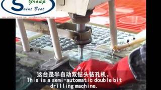 Cookware Glass Cover Production Line  Pot Lid Glass Production Line [upl. by Nyladnarb]