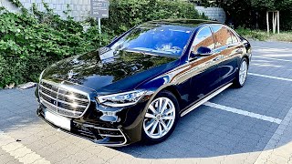 2022 Mercedes Benz S Class S350d 4MATIC  pov test drive [upl. by Yllier16]