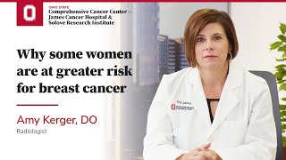 Why some women are at greater risk for breast cancer  OSUCCC – James [upl. by Niveek704]