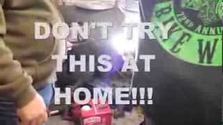 How To Cook Wings With An Acetylene Torch [upl. by Shriver]