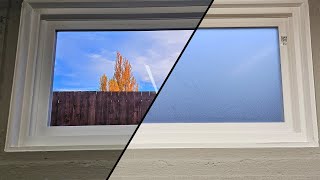 Coavas Window Privacy Film Review and Installation [upl. by Ajet148]