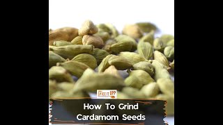 How To Grind Cardamom Pods [upl. by Thorncombe]