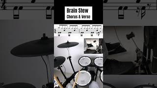 Brain Stew  Drum Tutorial  Green Day [upl. by Kcirde]