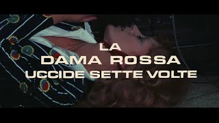 Cineforum con aneddoticuriosità sul film LA DAMA ROSSA UCCIDE SETTE VOLTE 1972 [upl. by Babby826]