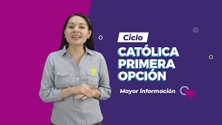 CATOLICA PRIMERA OPCION 2023 [upl. by Fondea]