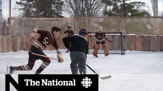 Indian Horse Canadian film connects hockey and Indigenous issues [upl. by Amyaj]