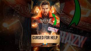 Is really doctor strange cursed for help  😵 marvel [upl. by Retsub898]