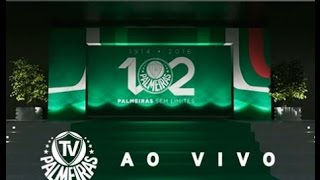 Evento oficial de 102 anos do Palmeiras  parte I [upl. by Amak]