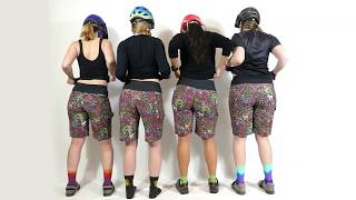 SHREDLY Womens MTB CURVY SHORTS Fit and Features [upl. by Dacey]