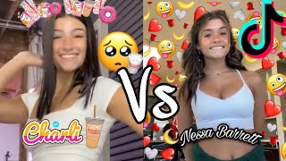 Charli D’amelio vs Nessa Barett tiktok compilation [upl. by Arlee]