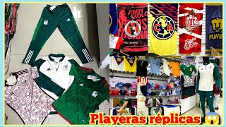 Nueva Tienda de PLAYERAS DE FUTBOL😱 PARA EL MUNDIAL 🇲🇽  baratas que internet😏Todo el uniforme [upl. by Ardnaxela]