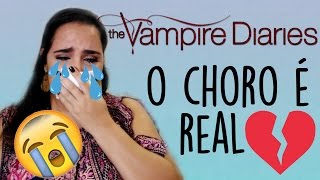 THE VAMPIRE DIARIES 8x16  REACTION BR [upl. by Wakeen438]