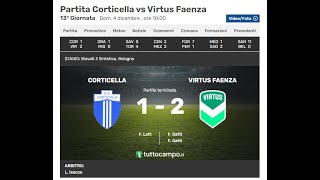 13 Corticella Virtus Faenza [upl. by Leahcimaj]