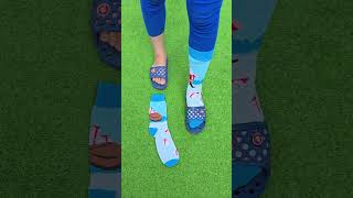 Which Christmas socks are suitable for her 🎅🎅 Super cool sandals🖐️😲🦶 love christmas trending [upl. by Yelsa]