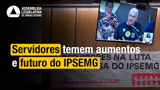 Servidores temem fim do IPSEMG [upl. by Moriyama]