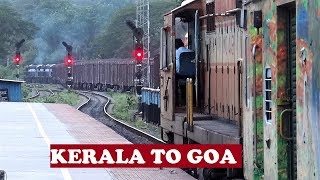 Ernakulam To Goa Journey  ALCO Ernakulam Delhi Duronto [upl. by Mitman]