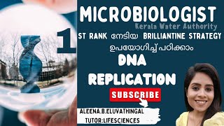 MICROBIOLOGISTDNA REPLICATIONKERALA PSCKERALA WATER AUTHORITY [upl. by Tegdirb847]