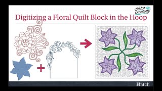 Floral Applique Quilt Block  Hatch Academy Course Overview [upl. by Innavoig]