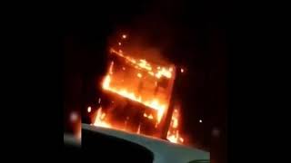 Habibi Restaurant Caught Fire 🔥 🔥 🔥  Phase 3 Chowk Peshawar  Detailed Video [upl. by Hamirak829]