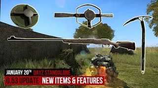 UPDATE 053 GUIDE «DayZ Standalone» Update 053 New Items amp Features Guide [upl. by Nosraep]